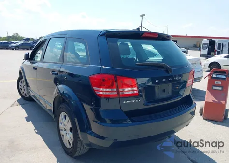 2013 Dodge Journey American Value Pkg из США, поврежденный, VIN 3C4PDCABXDT695438